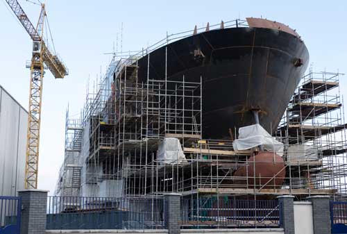 Fachkräfte für den Yachtbau
